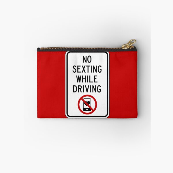Item preview, Road Sign - No Sexting While Driving designed and sold by Clusterfudge.