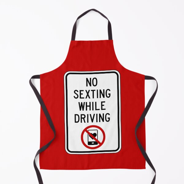 Item preview, Road Sign - No Sexting While Driving designed and sold by Clusterfudge.