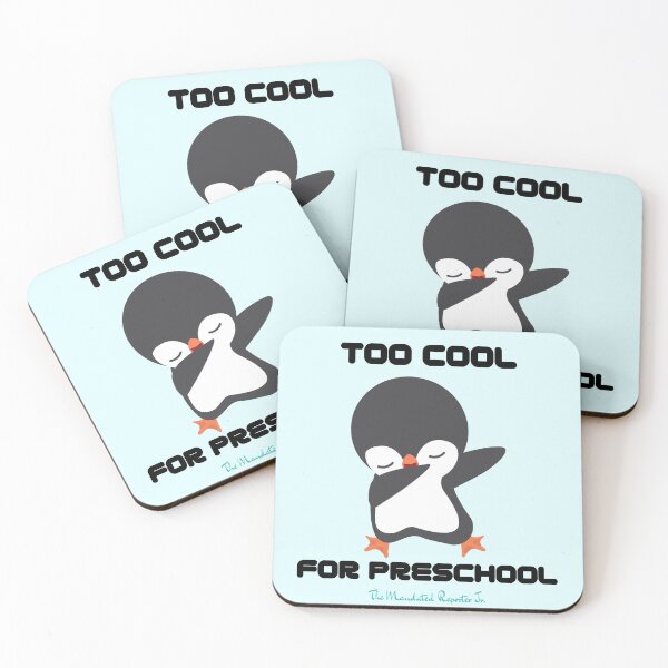 Item preview, Too Cool for Preschool - Kawaii Penguin Dabbing designed and sold by TheReporter1.