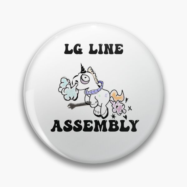Item preview, Large Line Assembly Unicorn designed and sold by PluckedWeasel.