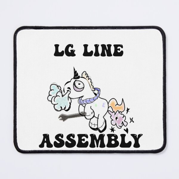 Item preview, Large Line Assembly Unicorn designed and sold by PluckedWeasel.