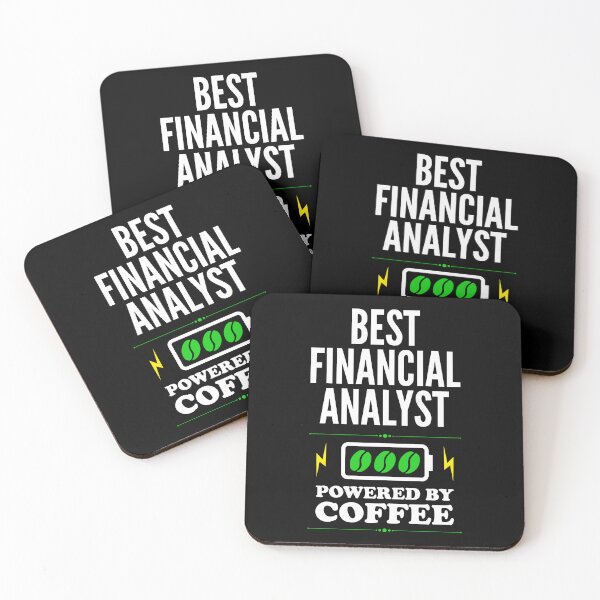 Item preview, Best Financial analyst Powered By Coffee for Financial analyst designed and sold by SVPOD.