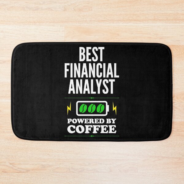 Item preview, Best Financial analyst Powered By Coffee for Financial analyst designed and sold by SVPOD.