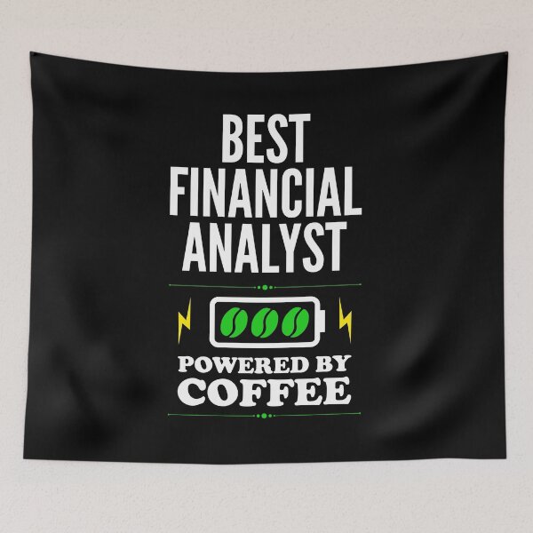 Item preview, Best Financial analyst Powered By Coffee for Financial analyst designed and sold by SVPOD.