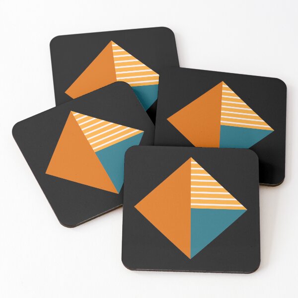 Item preview, Flat Diamond Modern Shape Art designed and sold by PurpleTank.