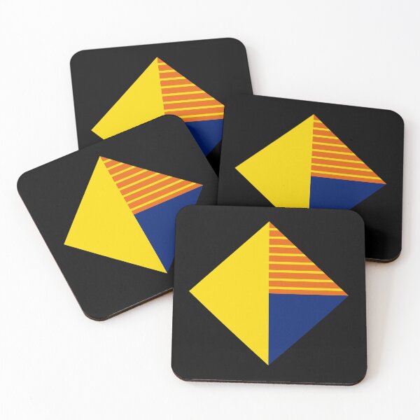 Item preview, Flat Diamond Modern Shape Art designed and sold by PurpleTank.