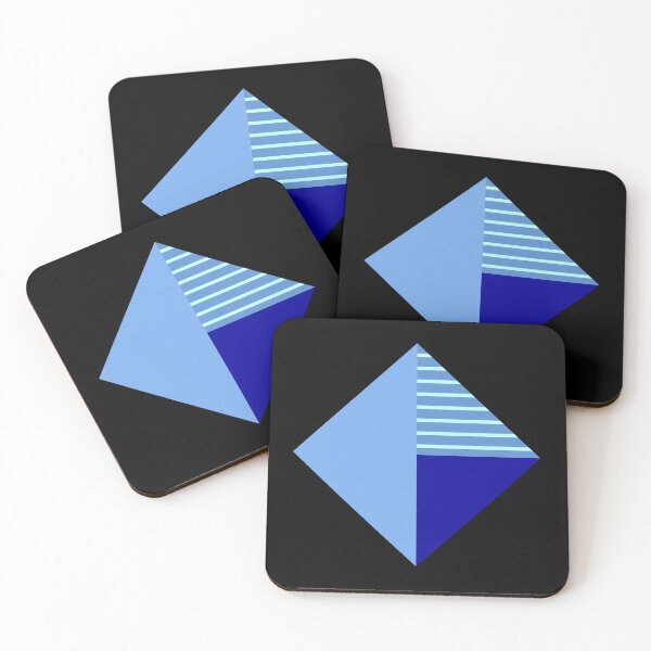 Item preview, Flat Diamond Modern Shape Art designed and sold by PurpleTank.