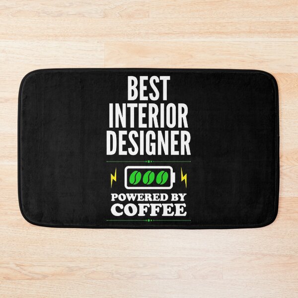 Item preview, Best Interior Designer Powered By Coffee for Interior Designer designed and sold by SVPOD.