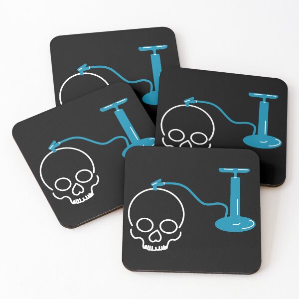Item preview, My skull is too pumped up (blue) designed and sold by O1RSH.
