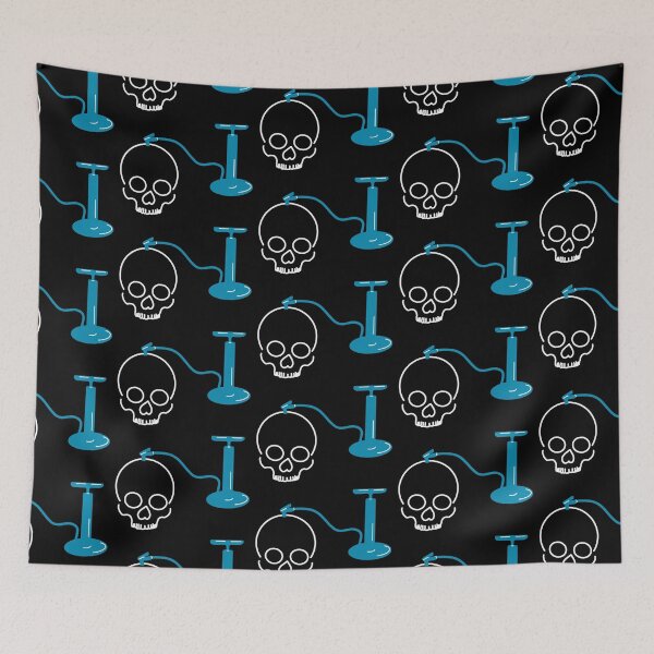 Item preview, My skull is too pumped up (blue) designed and sold by O1RSH.