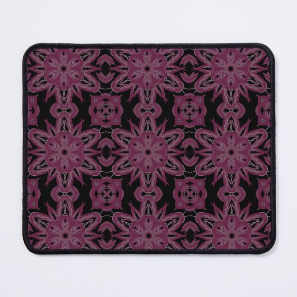 Item preview, Mystical occult flower arranged into a seamless pattern designed and sold by Shape-And-Color.