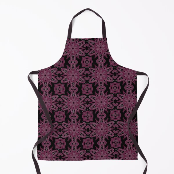 Item preview, Mystical occult flower arranged into a seamless pattern designed and sold by Shape-And-Color.