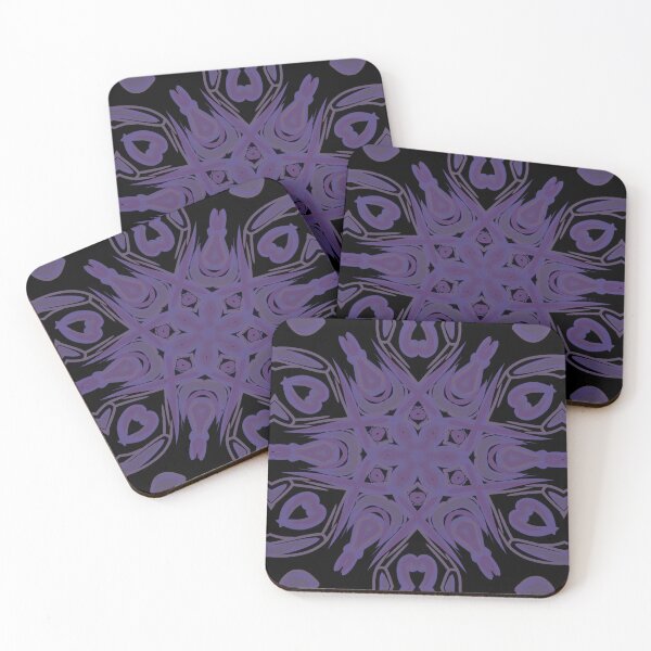 Item preview, Chaotic mystical dark magic spell explosion pattern design designed and sold by Shape-And-Color.