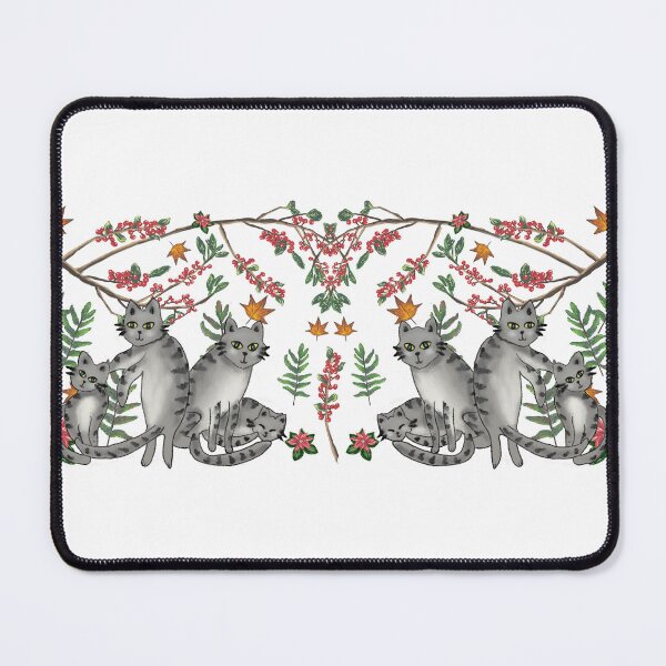 Item preview, Autumn-Winter Plants and Cat Family designed and sold by MANUMONY.