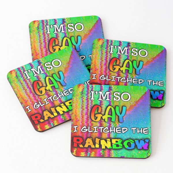 Item preview, Glitch The Rainbow Pride designed and sold by JaxNaBox.