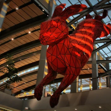 Artwork thumbnail, Red Rabbit by Barbara Brown