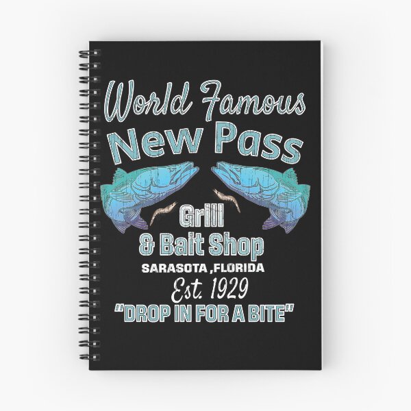 Item preview, Vintage World Famous New Pass Grill Bait Shop Sarasota Florida Fishing Gift designed and sold by GuitarZan's.