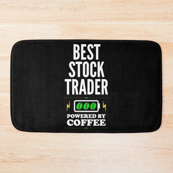 Item preview, Best Stock trader Powered By Coffee for Stock trader designed and sold by SVPOD.