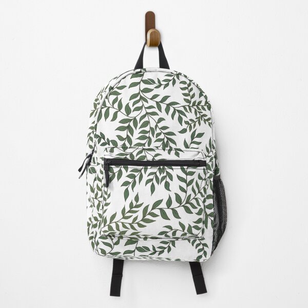 Item preview, Winding Vines (Green & White) designed and sold by Art by Kendra Crae.