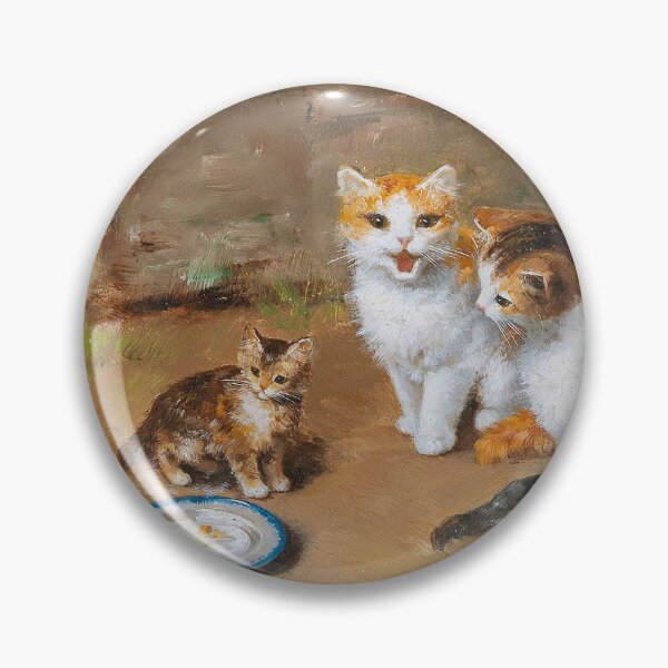 Item preview,  Cat Family ,cats drink milk Alfred Arthur Brunel Neuville   cute Cat Family designed and sold by TeeARTHY.