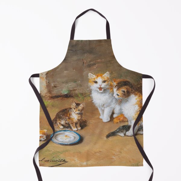 Item preview, Cat Family ,cats drink milk Alfred Arthur Brunel Neuville cute Cat Family designed and sold by TeeARTHY.