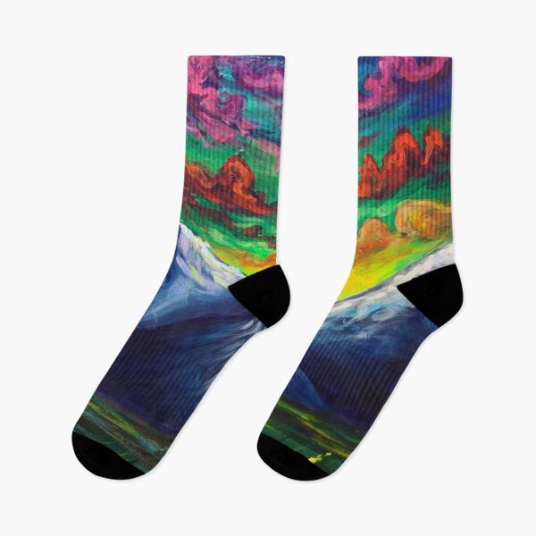 Item preview, Mountain Sunset Landscape designed and sold by Essa Nsheiwat.