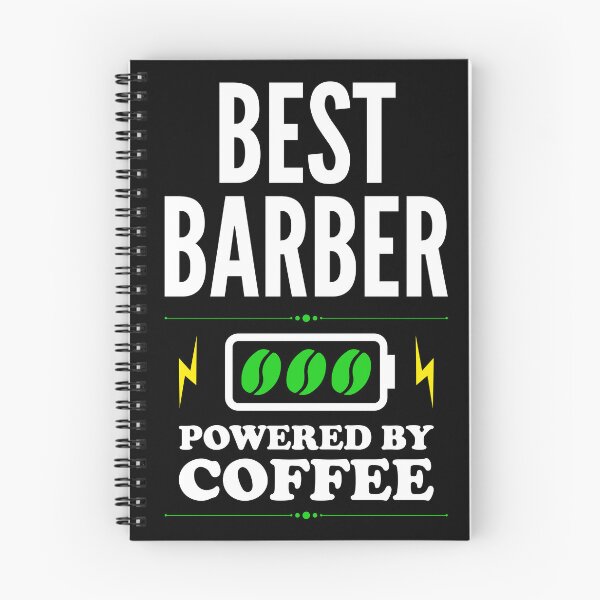 Item preview, Best Barber Powered By Coffee for Barber designed and sold by SVPOD.