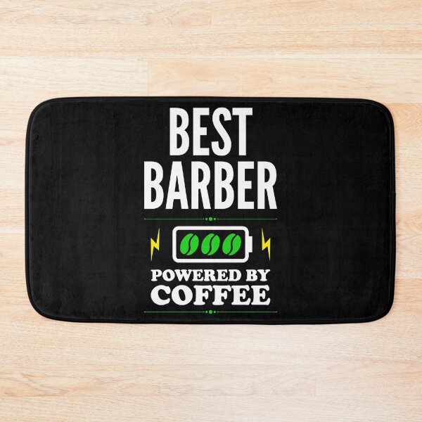 Artikelvorschau, Bester Friseur Powered By Coffee für Friseur entworfen und verkauft von SVPOD.