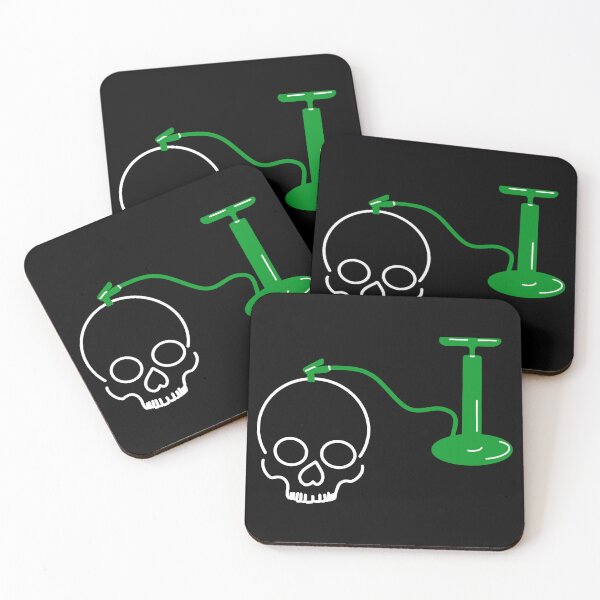 Item preview, My skull is too pumped up (green) designed and sold by O1RSH.