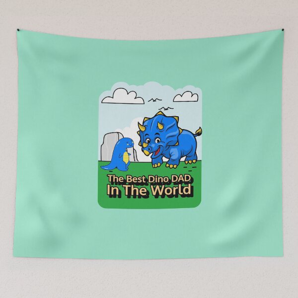 Item preview, The Best Dino Dad, My Dad Is The Best Dino in the World designed and sold by InspiredForever.