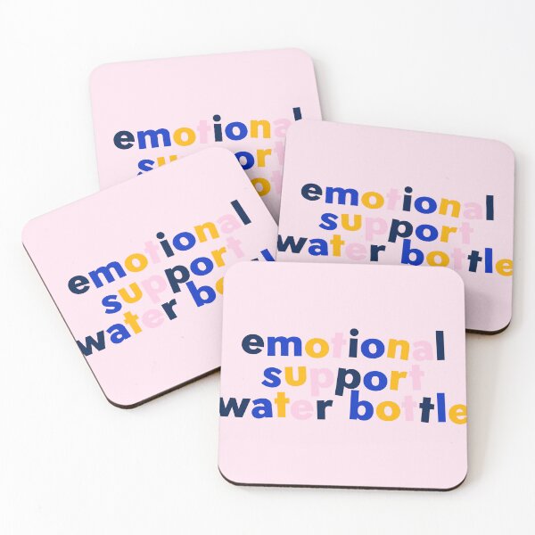 Item preview, Copy of Emotional support water bottle  designed and sold by taylor-lang.