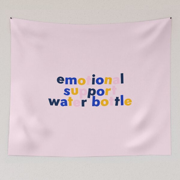Item preview, Copy of Emotional support water bottle  designed and sold by taylor-lang.