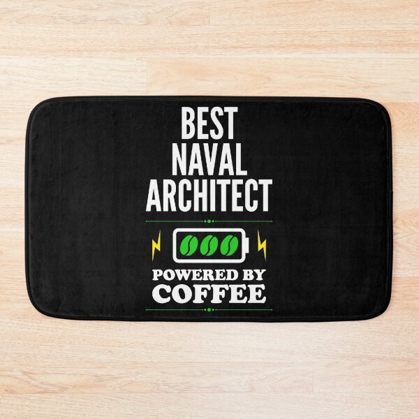 Item preview, Best Naval Architect Powered By Coffee for Naval Architect designed and sold by SVPOD.