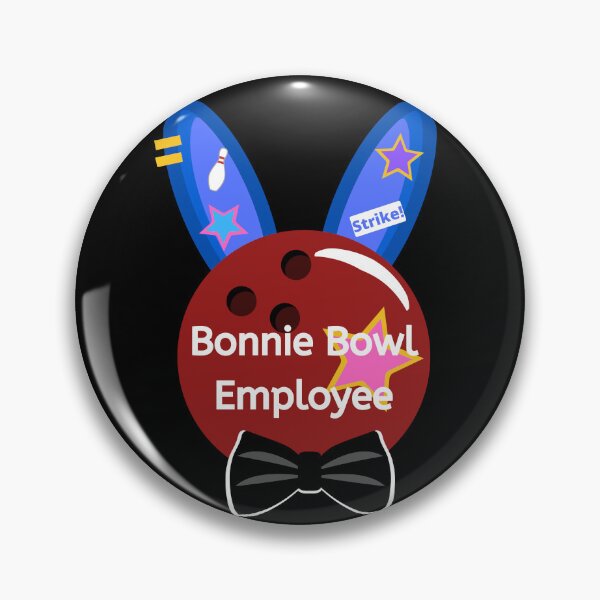 Artikelvorschau, Glamrock Bonnie FNAF Bonnie Bowl Mitarbeiter-ID entworfen und verkauft von ray-designs-.