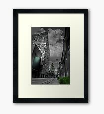 The Cube Birmingham Framed Print