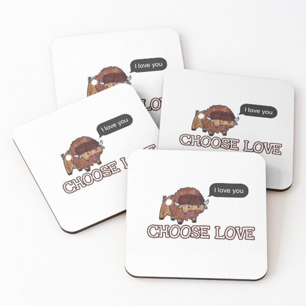 Item preview, Choose Love Baby Buffalo designed and sold by Man4geGraph.