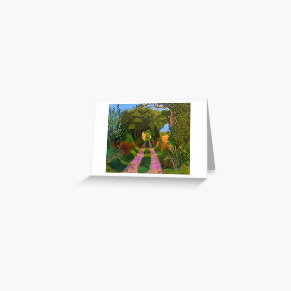 A Place Called Space David Hockney - A Bigger Picture Greeting Card