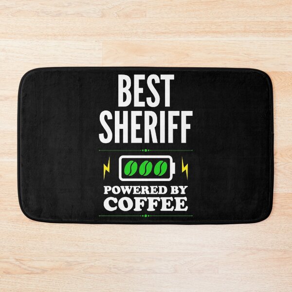Item preview, Best Sheriff Powered By Coffee for Sheriff designed and sold by SVPOD.