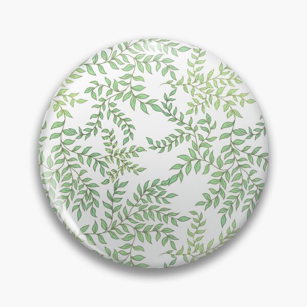 Item preview, Winding Vines (Bright Green & White) designed and sold by Art by Kendra Crae.