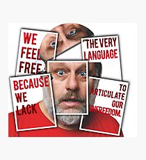 The Real of S.Zizek Photographic Print