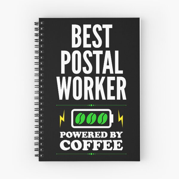 Item preview, Best Postal Worker Powered By Coffee for Postal Worker designed and sold by SVPOD.