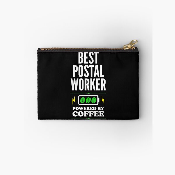 Item preview, Best Postal Worker Powered By Coffee for Postal Worker designed and sold by SVPOD.