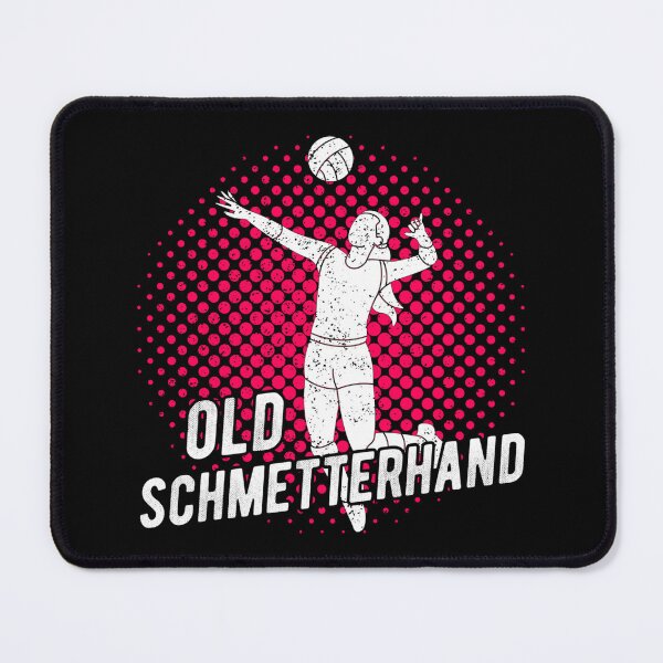 Item preview, Volleyball Female Volleyball Player Old Smash Hand Sticker designed and sold by laureljusjv.