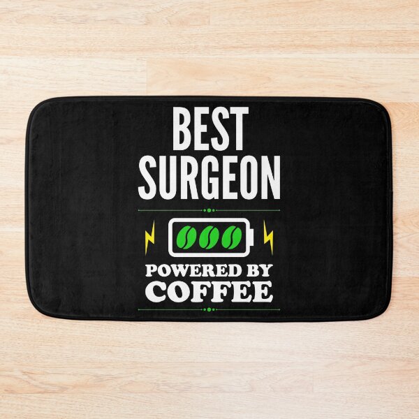 Item preview, Best Surgeon Powered By Coffee for Surgeon designed and sold by SVPOD.