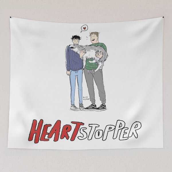 Item preview, Heartstopper comic designed and sold by prettyfemme.