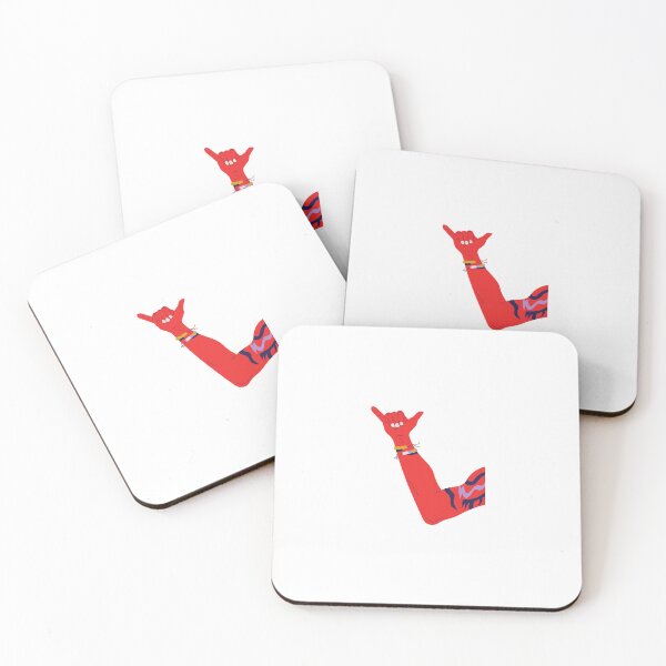 Item preview, Muscular Arm Doing Hang Ten sticker designed and sold by Art-Echo.