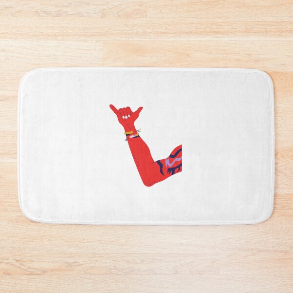 Item preview, Muscular Arm Doing Hang Ten sticker designed and sold by Art-Echo.