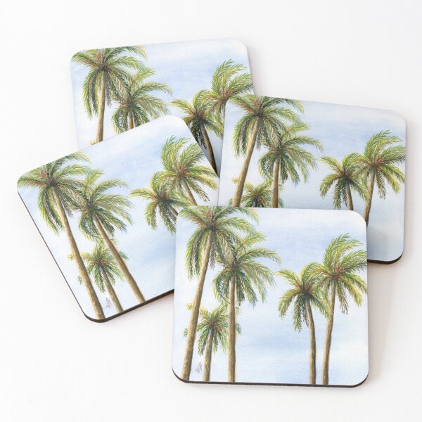 Item preview, Tropical Florida Palm Trees designed and sold by WaterStrokesArt.