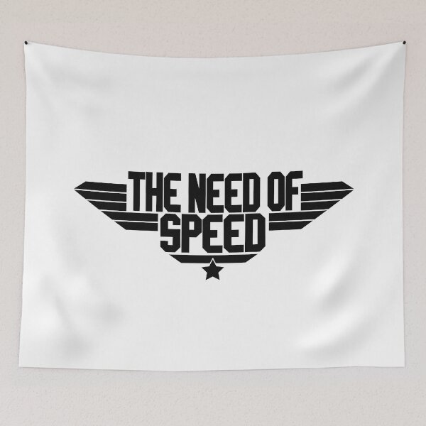 Item preview, The need of speed top gun quote designed and sold by avionbubble.