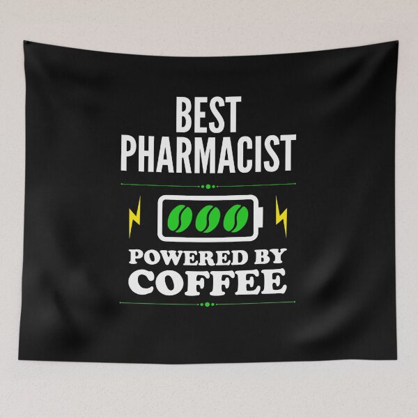 Item preview, Best Pharmacist Powered By Coffee for Pharmacist designed and sold by SVPOD.